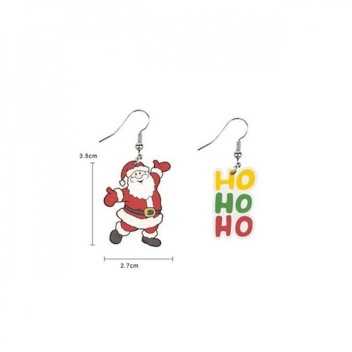 Wholesale Acrylic Flat  Earrings Holiday Ornaments Animal Cute Earrings