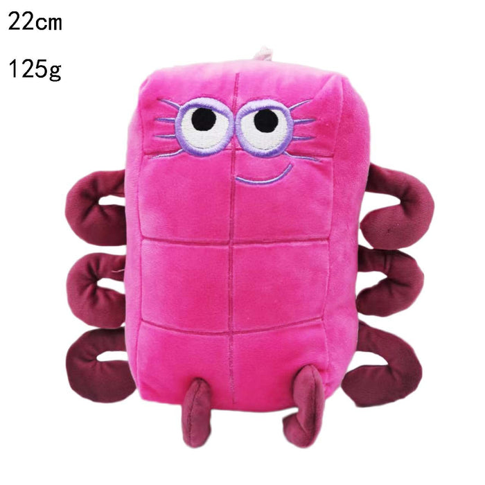 Wholesale Doll Number blocks digital building blocks plush toys early childhood education doll