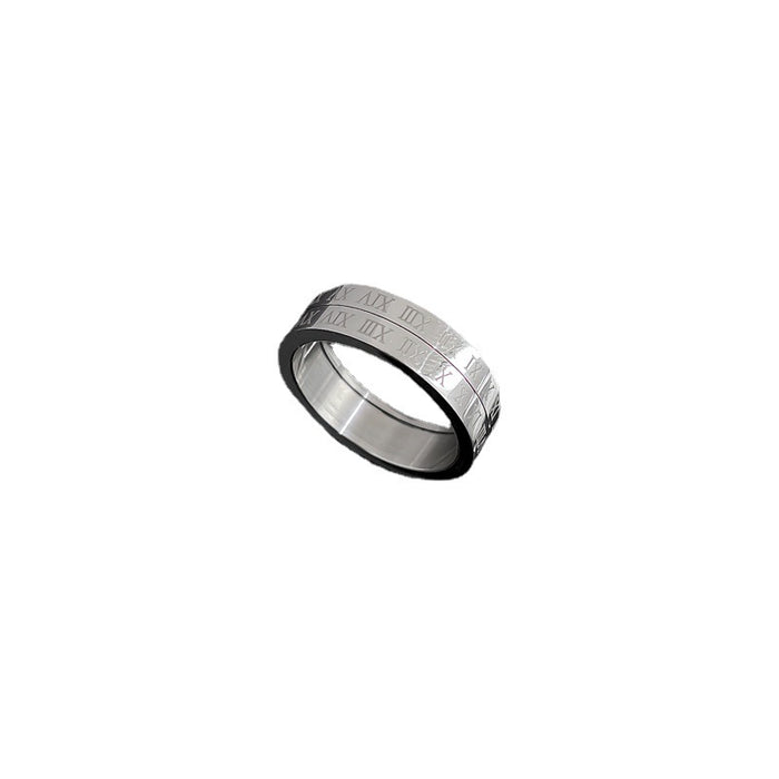 Wholesale Titanium Steel Minimalist Ring JDC-RS-LG001
