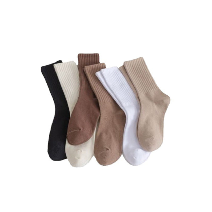 Wholesale Socks, tube socks, versatile sports, solid color cotton socks