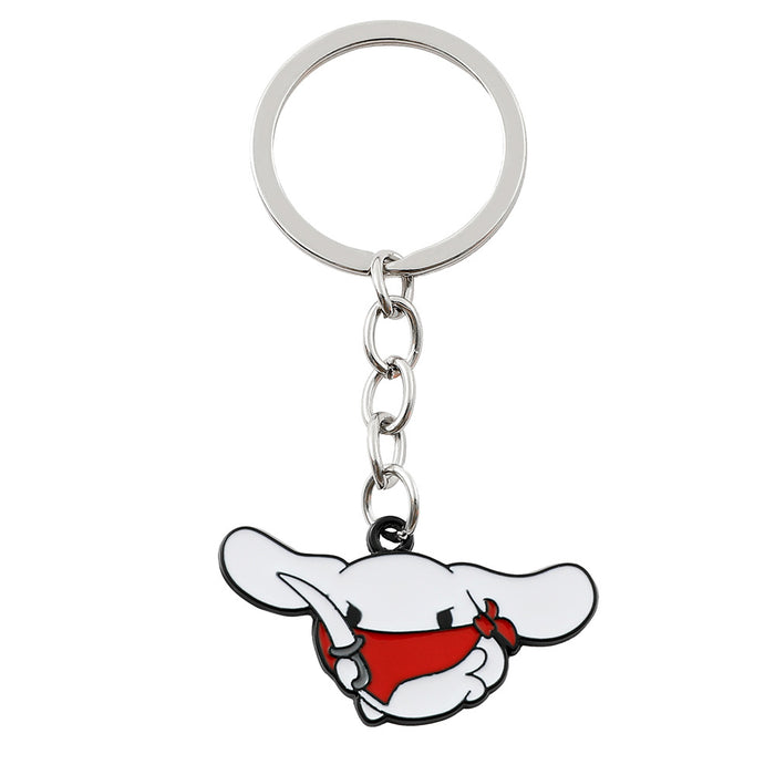 Wholesale cartoon alloy oil keychain jewelry