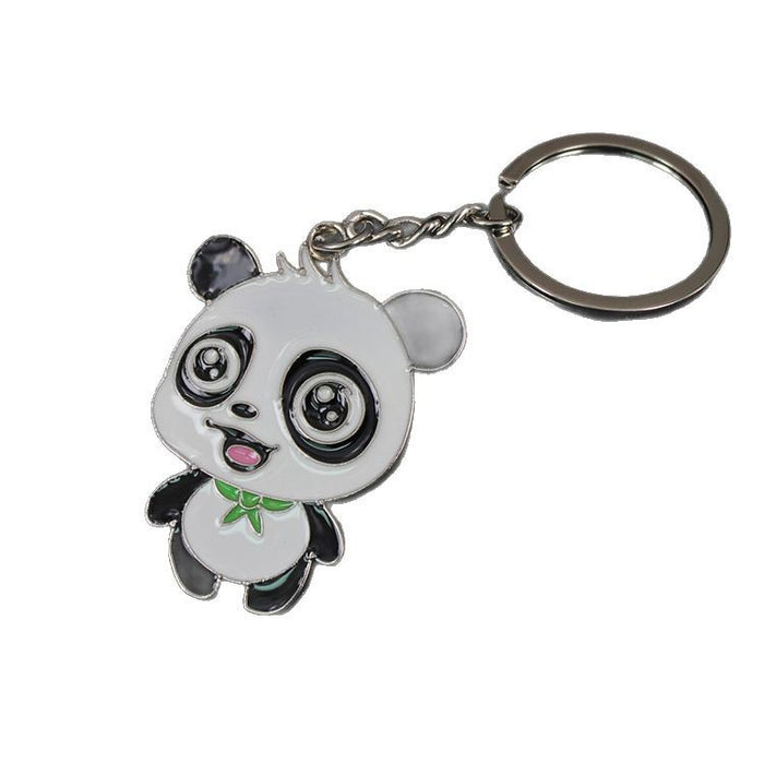Wholesale Multi functional metal keychain refrigerator sticker small gift travel commemorative pendant