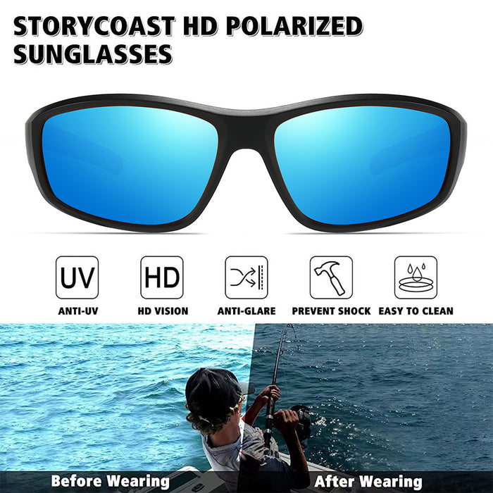 Wholesale   men's sports glasses riding polarized sunglasses driving sunglasses  driving glasses