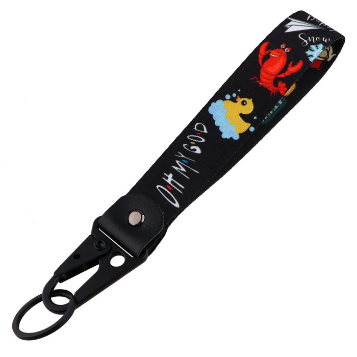 Wholesale Zinc Alloy Keychain Pendant With Eagle Beak And Clown Design Car Key Accessory Trendy Gift