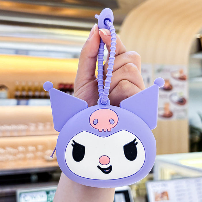 Wholesale Silicone Cartoon Doll Keychain JDC-KC-MingT151