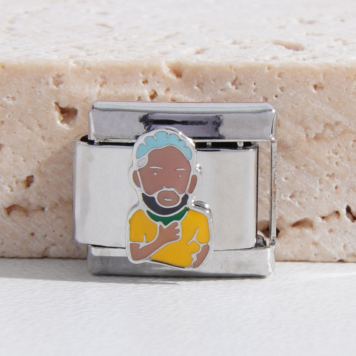 Wholesale Module Bracelet Football Club Series DIY Removable Assembly Single Module Jewelry Wholesale