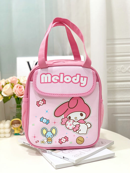 Wholesale PU Cartoon Portable Large Capacity Insulated Lunch Bag JDC-HD-Kameng001