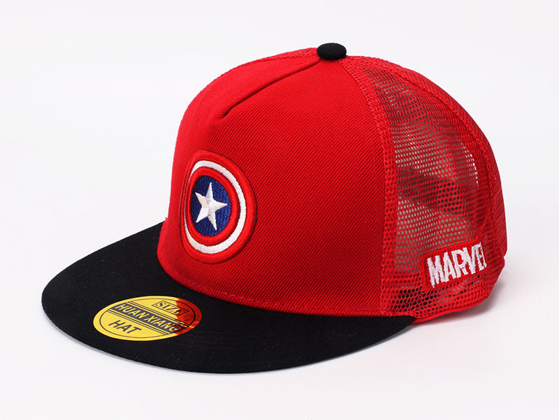 Wholesale Royal Blue Kids Baseball Cap Unisex Adjustable Wide Brim Cartoon Hat Chic Summer Hip Hop Everyday Style