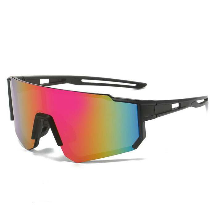 Wholesale New Outdoor Cycling Sunglasses, Integrated Bicycle Windshield Sunglasses, Sports Sunglasses