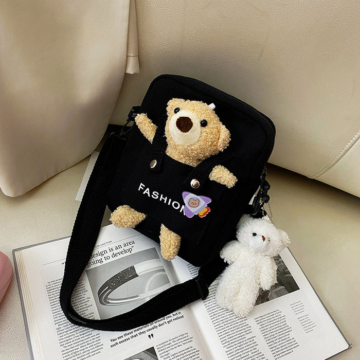 Wholesale Cute canvas bag crossbody new style with personality