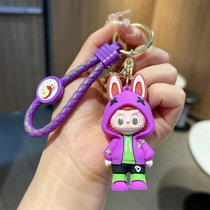 Wholesale Cartoon Cute Lamb PVC Keychains JDC-KC-JinB006