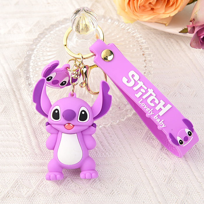 Wholesale Star Baby Keychain Doll Creative Cute Pendant Silicone Keychain Pendant