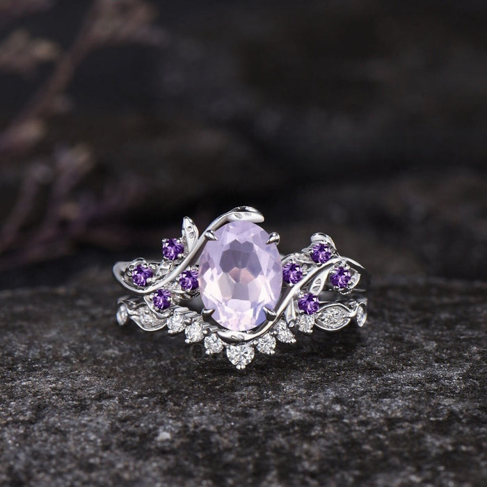 Wholesale Amethyst ring  zircon diamond ring