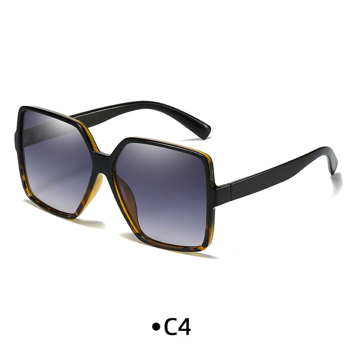 Wholesale Trendy Large Frame Sunglasses for Men, Box Vintage Toad Glasses, Street Photography Versatile Trendy Sunglasses