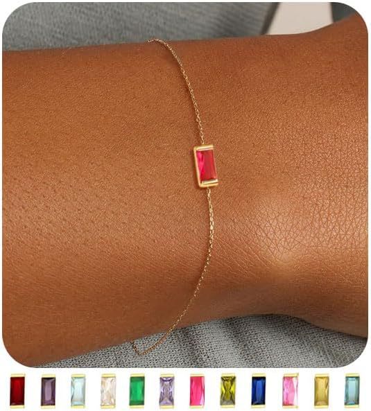 Wholesale Pearl Sailor Buckle Color Preserved Birth Stone Simple Bracelet Women's Electroplating Genuine Gold
