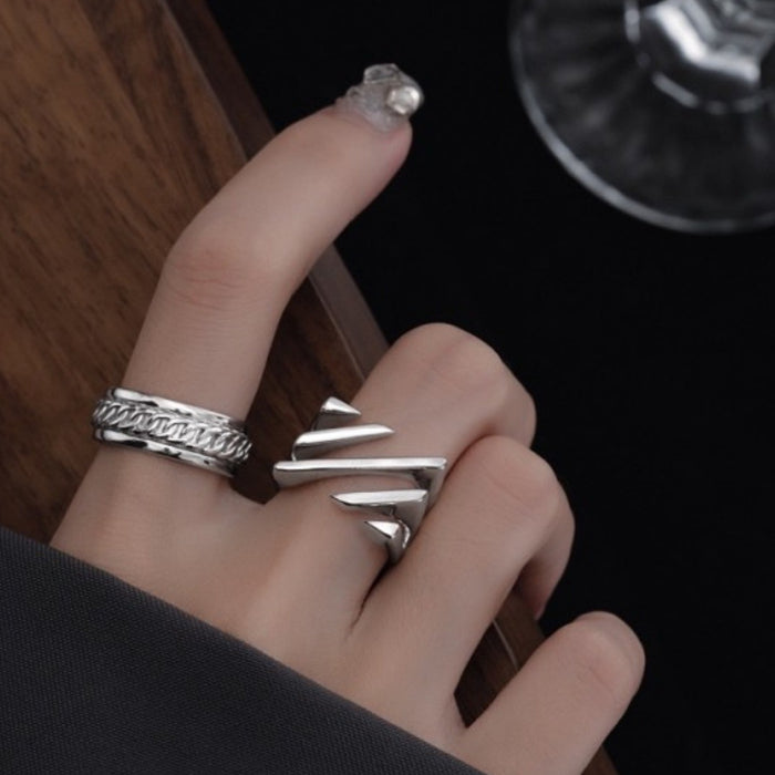 Wholesale Hollowed-out multi-layered twill ring