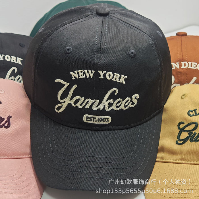 Wholesale Embroidered baseball sunshade hat with letters
