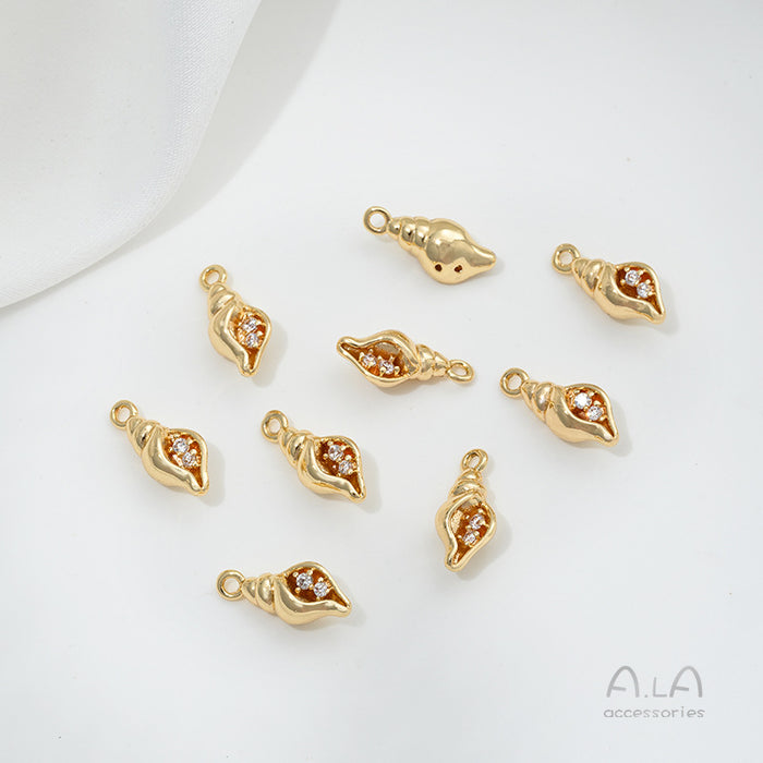 Wholesale Gold pendant, handmade bracelet, ear jewelry, pendant accessories