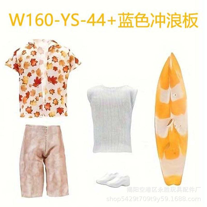 Wholesale prince casual  doll men' s suit children' s toy clothes