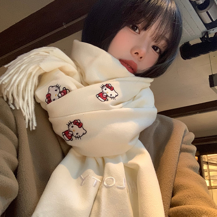 Wholesale Embroidered Cashmere f