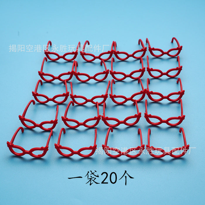 Wholesale doll toy fashion accessories cowboy hat hanger glasses