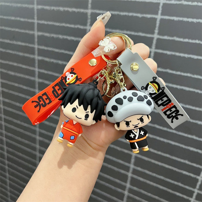 Wholesale Creative Cartoon Cute PVC Soft Keychain JDC-KC-JinB027