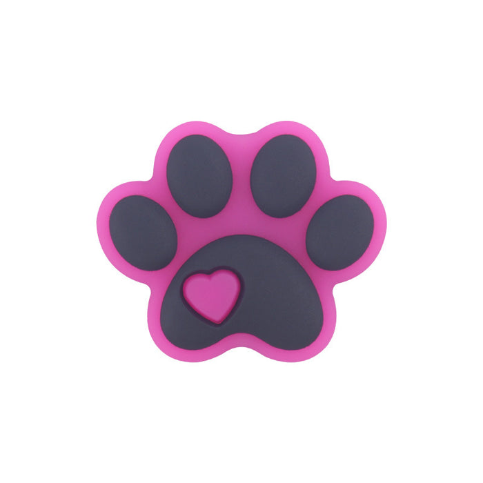 Wholesale Cartoon Dog Paw Silicone Beads Focal Beads JDC-BDS-GuangTian006