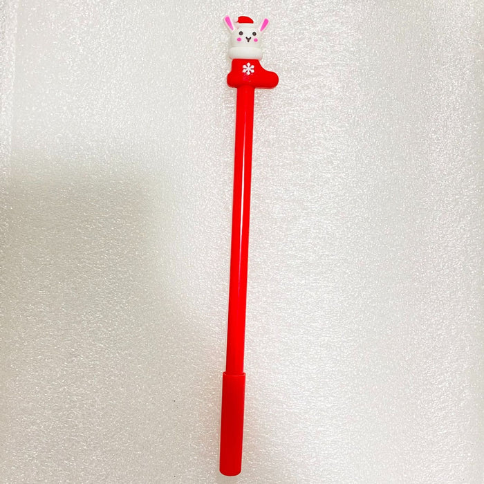 Wholesale Christmas gel pen carbon pen primary school student gift prize Christmas stationery gift water pen