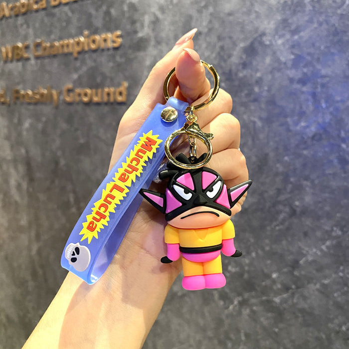 Wholesale  Animation Mga Animation Keychain Cartoon Toe Bag Pendant Key Chain Gift