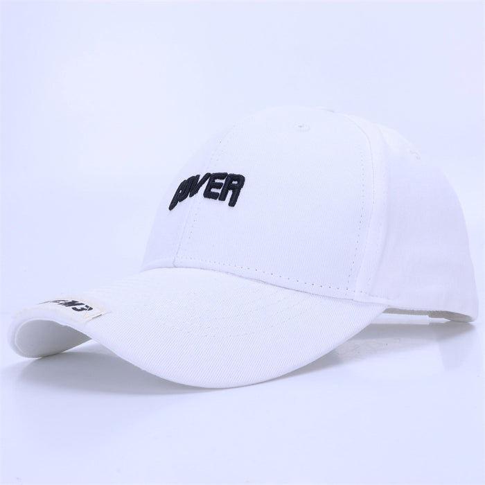 Wholesale Fashionable embroidered letter baseball cap, summer sun shading duckbill cap