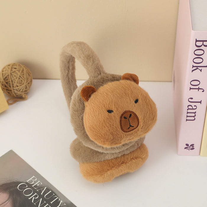 Wholesale Cute Cartoon Warm Plush Earmuffs