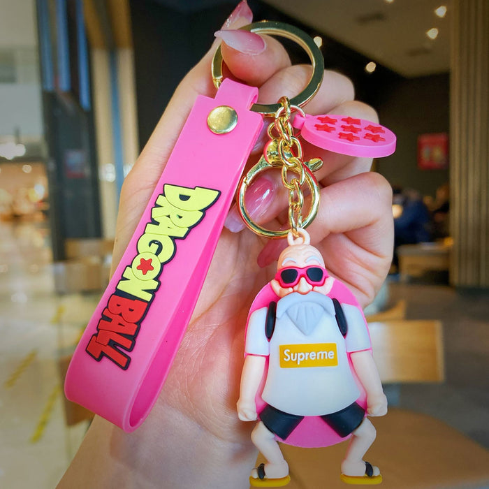 Wholesale Cartoon Doll Silicone Keychain JDC-KC-MingT008