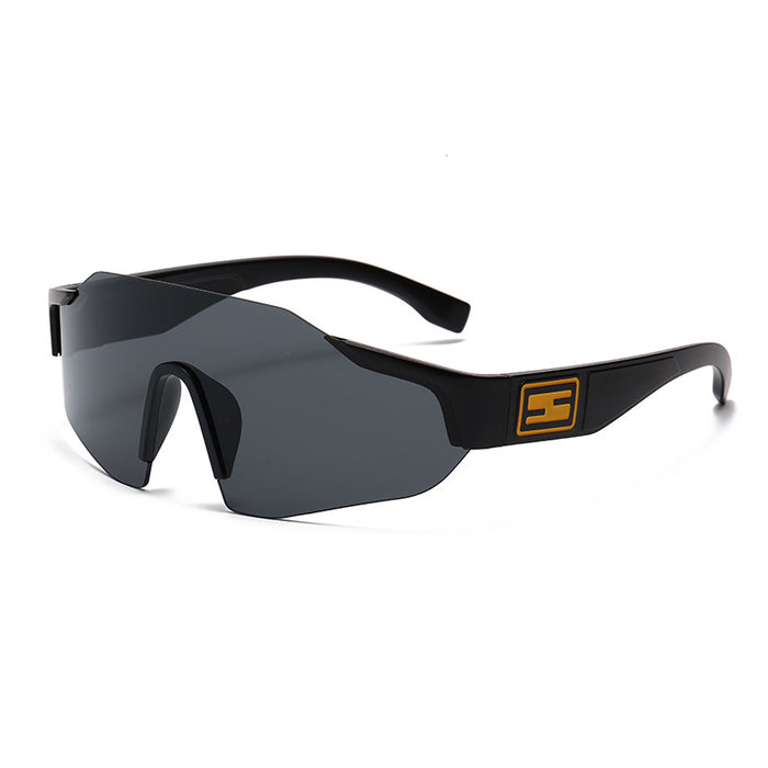 Wholesale One-piece Frameless PC Sunglasses JDC-SG-HNB010