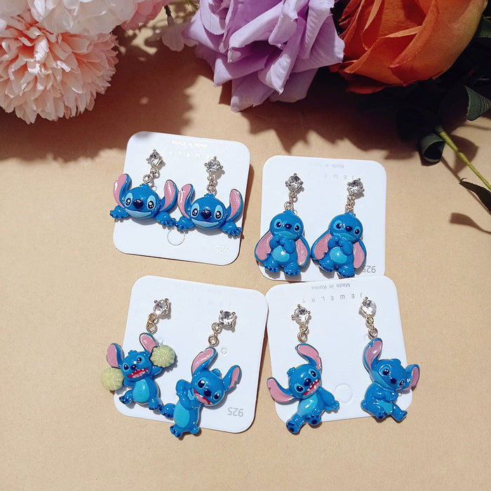 Wholesale Cute Resin Cartoon Earrings JDC-ES-Xiaox016