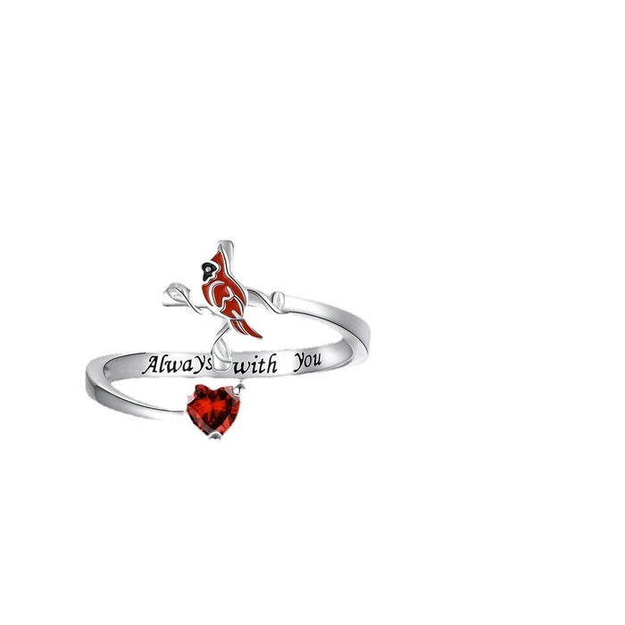 Wholesale Cute Handmade Open Ring Wholesale Jewelry Cross Love Ring Small Market