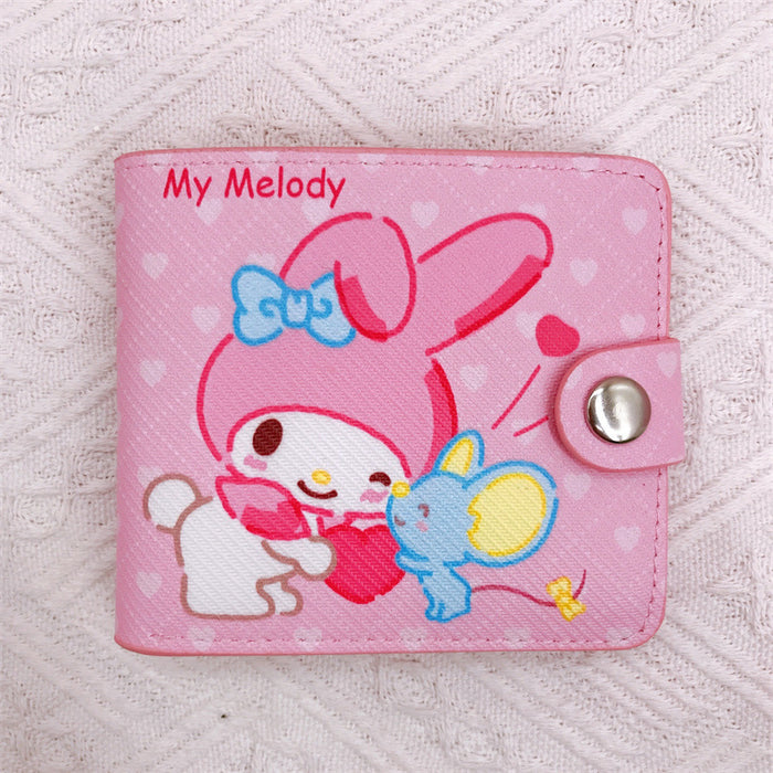 Wholesale PU Cartoon Casual Short 2-fold Wallet JDC-WT-YaLL008