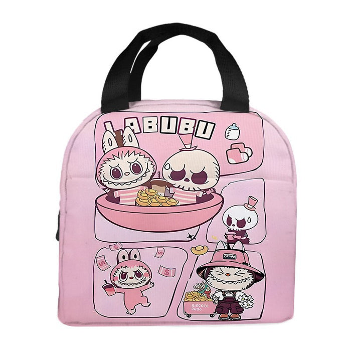 Wholesale Lunch Bag Cartoon Handbag Student Lunch Bag Aluminum Foil Insulated Meal Bag Lunch Box Bag