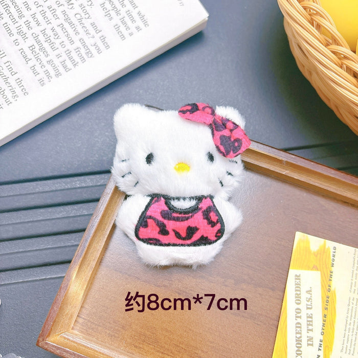 Wholesale Squeaking Cat Plush Pendant Cute Doll Keychain Pendant Doll Machine