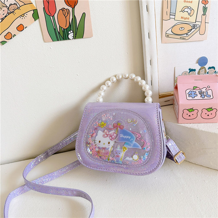 Wholesale children shoulder bag cartoon  handbag messenger bag