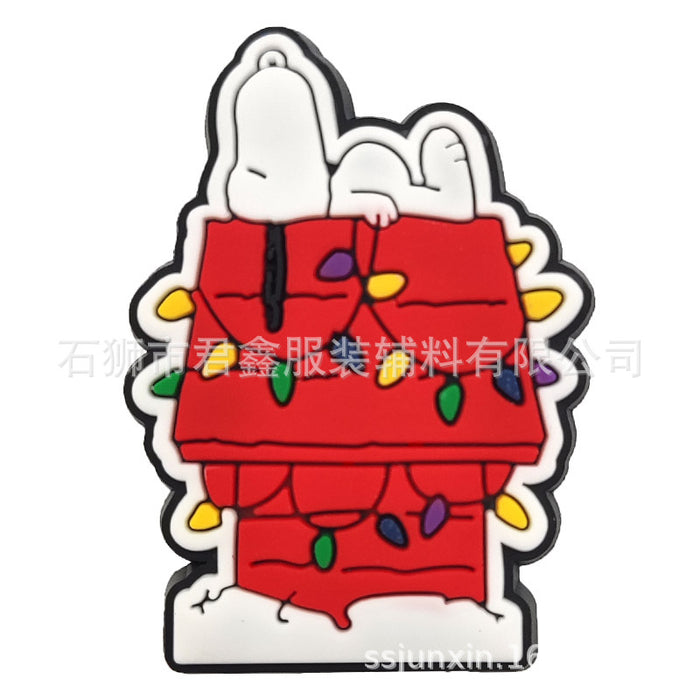 Wholesale 50pcs hole shoes soft rubber decorative buckle shoe accessories