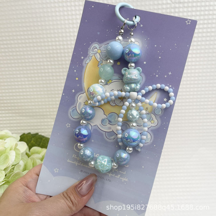 Wholesale Bracelet Decorative Pendant Mobile Phone Hanging Keychain Doll DIY Cute Bag Hanging Chain