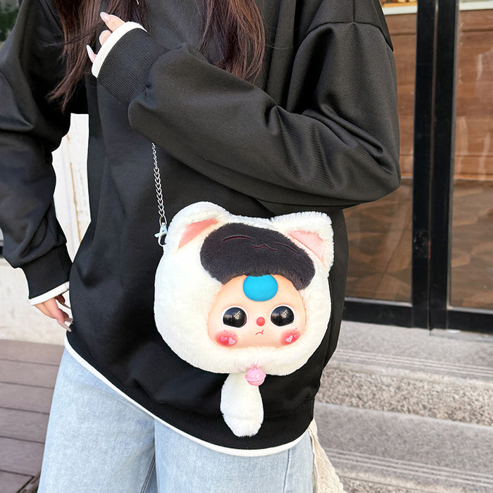 Wholesale Plush Chain Doll Shoulder Bag Crossbody Bag