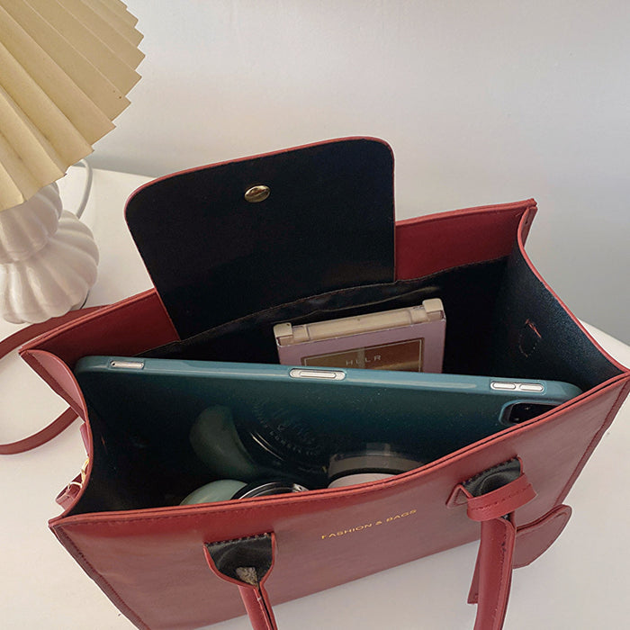 Wholesale Handheld tote bag, single shoulder crossbody, large capacity, simple and versatile