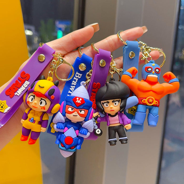 Wholesale key chain cartoon doll car key chain accessories