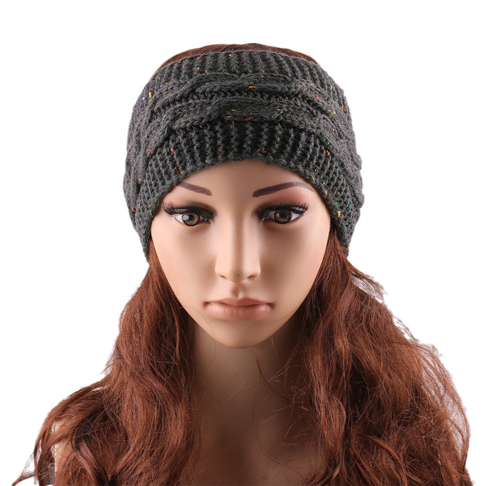 Wholesale autumn and winter wool knitted headband JDC-HD-XQ003