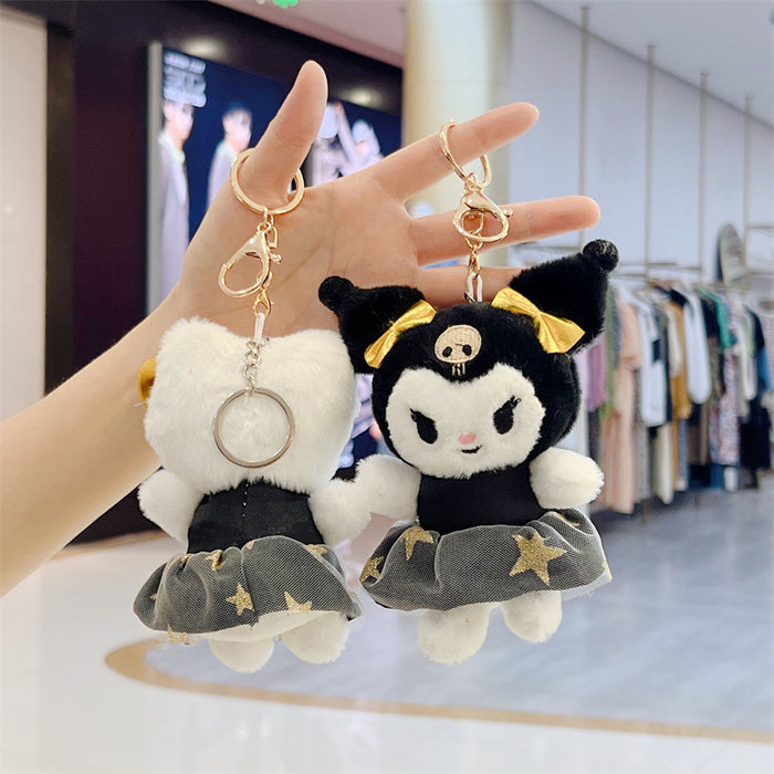Wholesale Keychain Pendant Plush Doll Kate Cat School Bag Pendant