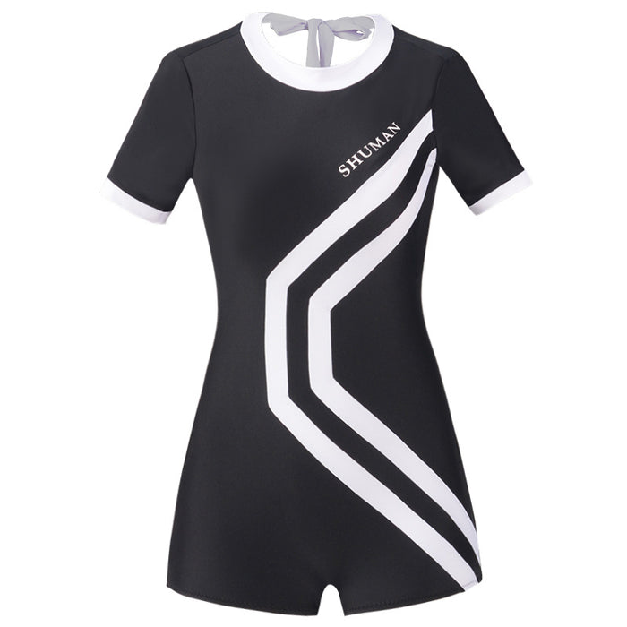 Wholesale Swimsuit one-piece new conservative flat angle cover belly slimming swimming pool sports racing hot spring swimsuit