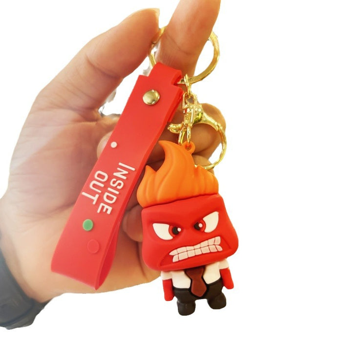 Wholesale PVC Cartoon Doll Keychain JDC-KC-WuYi280