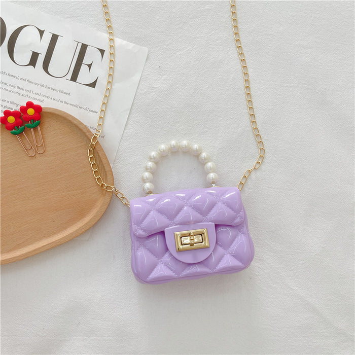 Wholesale Jelly bag, hand-held mini bag, children's cute little shoulder bag