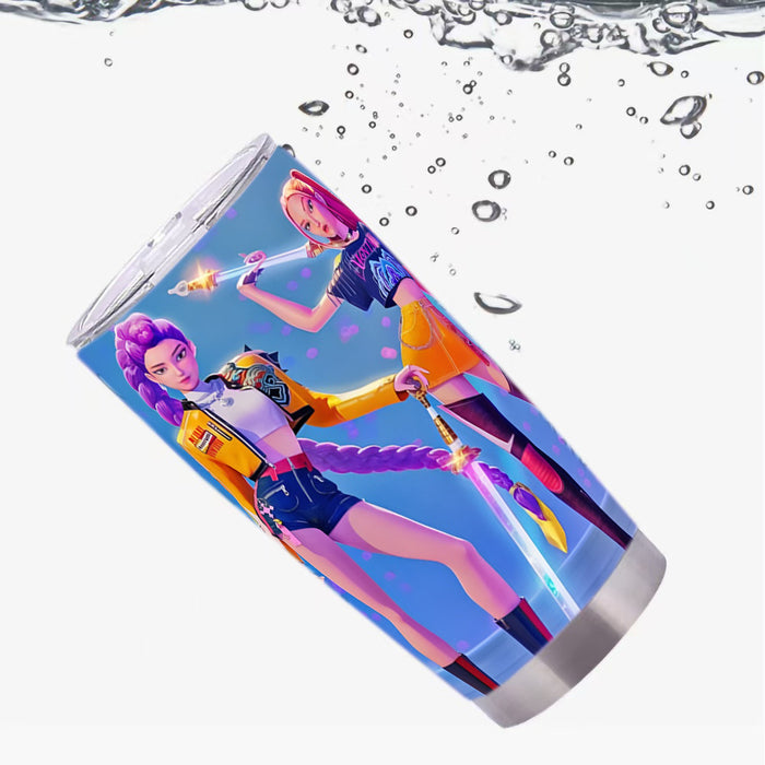 Wholesale 20oz Car Cup Hunter Witch Group K-Pop Vacuum Stainless Steel Thermos Cup